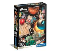 Clementoni Rompecabezas 39810 Disney Classic Movies 1000 piezas 70 x 50 cm con póster