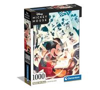 Clementoni 39811 Disney Jigsaw Mickey Mouse 1000 Pieces-Puzzle for Adults 14-99