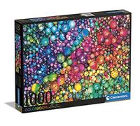 Clementoni 1000pzs Does Not Apply Italia 1000 Piezas ColorBoom Canicas, Puzzle Adulto Colores(39650), Multicolor, M