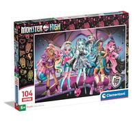 Clementoni 104 Piezas Monster High Puzzle Infantil A Partir De 6 Años, Multicolor, Fabricado en Italia - 25784