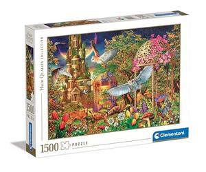 Clementoni - 1500p Woodland Fantasy - 59,2 x 84,3 cm - Avec poster