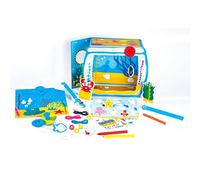 Clementoni-15283 - CREA tu Acuario - Juego Creativo a Partir de 4 años