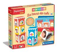 Clementoni 16411 Sapientino Baby Montessori Torre De Cubos