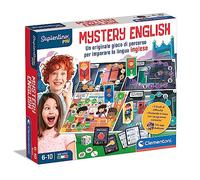 Clementoni - 16598 - Sapientino Più - Mistery English - Juego de Mesa Educativo para niños a Partir de 6 años para Aprender inglés (Juego en Italiano), Fabricado en Italia