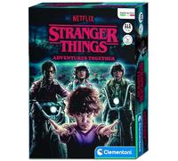 Clementoni - 16636 - Stranger Things - Aventuras compartidas - Juego de Mesa Stranger Things- Familiar