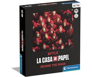 Clementoni - 16637.4 - Casa de Papel/Money Heist - Fábrica de la Moneda - Juego de Mesa la casa de Papel- Familiar