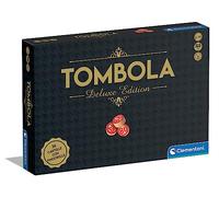 Clementoni - 16800 - Bingo Deluxe - Juego de Mesa, Juego de Mesa para Toda la Familia, Bingo con 36 Carpetas