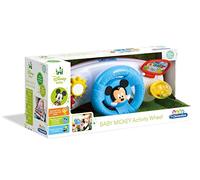 Clementoni-17213 - Volante de Actividades Baby Mickey - juguete bebé de Disney a partir de 10 meses