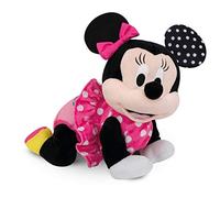 Clementoni 17260 Disney Baby - Minnie Crawling With Me, juguete educativo para bebés y niños pequeños, juguete de peluche para desarrollar habilidades motoras, fomentar el desarrollo