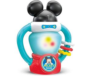 Clementoni-17335 - Baby Mickey - Linterna Interactiva - Juguete bebé Disney a Partir de 10 Meses