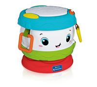 Clementoni-17409 - Tambor - Juguete bebé con Sonido a Partir de 10 Meses