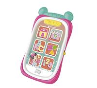 Clementoni Disney Baby Minnie Teléfono de Juguete para niños de 9 Meses, Primer Smartphone, Juego electrónico Educativo (versión en Italiano), Multicolor, Small (17696)