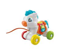 Clementoni - 17812 - Pull Along Pony - Early Development & Activity Toys, First Steps, Animal Push and Pull Toy, Walker Toy, Learning Toys, Toddler 10 Months, Early Years, Infant Toys, Made In Italy