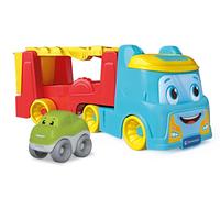 Clementoni - 17892 - Tumbling Car Transporter - Children's Truck Made of Recycle