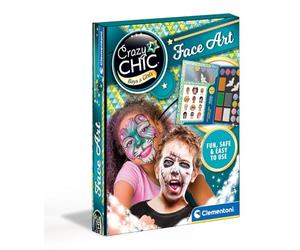 Clementoni 18605, Pinturas de Cara, Juego de manualidades infantiles, 6 años