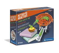 Clementoni-19116 - Action&Reaction Trampolin - pistas para construir, accesorio a partir de 8 años
