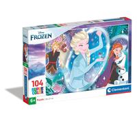 Clementoni 2 104pzs Does Not Apply 104 Piezas Frozen, Puzzle I (Importación USA)