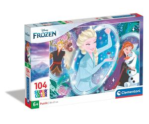 Clementoni 2 104pzs Does Not Apply 104 Piezas Frozen, Puzzle I (Importación USA)