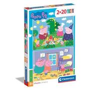 Clementoni - 2 puzzles 30 piezas - Peppa Pig