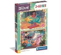 Clementoni - 2 puzzles 60 piezas - Stitch
