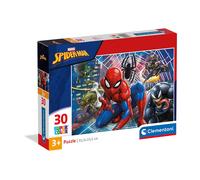 Clementoni 20250 Supercolor Spiderman - Puzzle 30 Teile ab 3 Jahren, buntes Kind