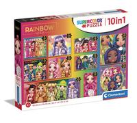 Clementoni 20273 Supercolor 10 in 1 Rainbow High (3x18, 4x30, 2x48 and 1x60 Piec