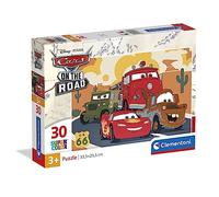 Clementoni - 20274 - Rompecabezas Supercolor Disney Pixar Cars - 30 Piezas - Rompecabezas para niños de 3 años
