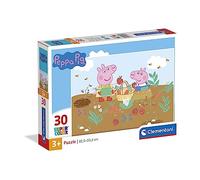 Clementoni 20280 Supercolor Puzzle 30 Piezas, Peppa Pig, Puzzle Infantil A Partir De 3 Años