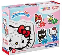 Clementoni 20818 - My First Puzzle 3, 6, 9, 12 Piezas Hello Kitty