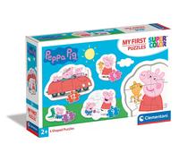 Clementoni - 20829 - Supercolor Puzzle - My First Puzzle - Pep (Importación USA)