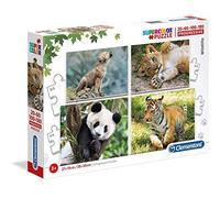 Clementoni 21409 - Puzzles 20, 60, 100, 180 Piezas Cachorritos