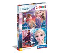 Clementoni 21609, Frozen 2 Supercolor Puzzle for Children - 2 (Importación USA)