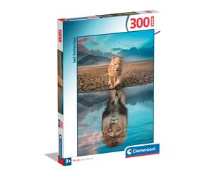 Clementoni 21719 Jigsaw Self Reflection 300 Pieces-Supercolor (Importación USA)