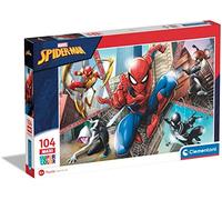 Clementoni 23734 - puzzle 104 piezas maxi spider man