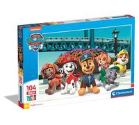Clementoni 23755, Paw Patrol Supercolor Maxi Puzzle for Childr (Importación USA)