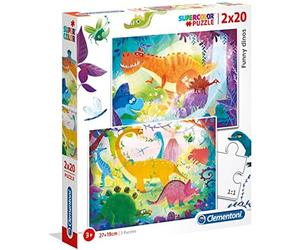 Clementoni 24755-2 puzzles 20 piezas dinosaurios