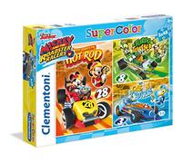 Clementoni 25227 Mickey and The Roadster Racers Puzzle, 144 Piezas