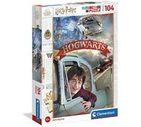 Clementoni 25724 Supercolor Harry Potter, Puzzle Hogwarts 104 Piezas