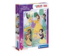 Clementoni 25736 Disney Princesas Puzzle 104pcs Princess Supercolor Princess-104