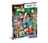 Clementoni 25750 - Puzzle de dragón Supercolor 104 Piezas a Partir de 6 años, Rompecabezas Colorido para niños con iluminación Especial e Intensidad de Color, Juego de Habilidad para niños