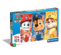 Clementoni 25769 Paw Patrol Jigsaw 104 Pieces-Supercolor Children 6-8 Years, Car