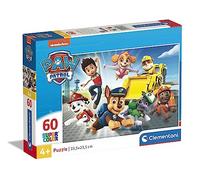 Clementoni 26203 Supercolor Puzzle 60 Piezas, Patrulla Canina, Puzzle Infantil A Partir De 4 Años