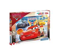 Clementoni 27072 Supercolor Cars 3 - Puzzle 104 Teile ab 6 Jah (Importación USA)