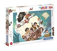 Clementoni 27278 - Puzzle 104 Piezas Piratas