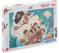 Clementoni 27278 - puzzle 104 piezas piratas