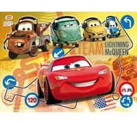 Clementoni 27801.5 Cars 2: Pit Crew Pals - Puzzle (104 Piezas)