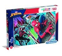 Clementoni Spider-Man Supercolor Puzzle Man-180 pezzi, Multicolore, 29293