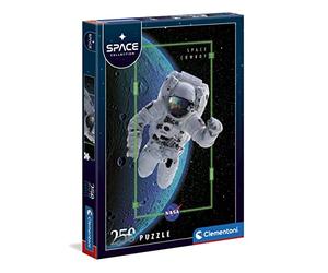 Clementoni - 29354 - Puzzle Space colección - Space Cowboy - Puzzle 250 Piezas, Puzzle niños 7 años, Puzzle Astronauta, Puzzle Espacio, Puzzle Planetas - Made in Italy, Puzzle Clementoni