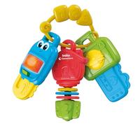 Clementoni - 3 Llaves de Juguete interactivas, Teclas multiactividad, Juego Musical electrónico para la Primera Infancia con Luces y Sonidos, niños de 3 a 36 Meses, Pilas Incluidas, 17914