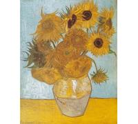 Clementoni 31438 van Gogh - Vase mit Sonnenblumen - Puzzle 1000 Teile, Museum Co